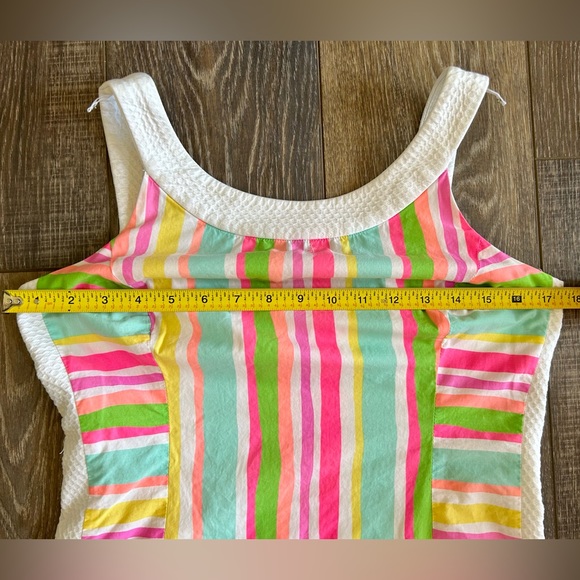 Size 4 Striped Lilly Pulitzer Shift Dress - Picture 5 of 13